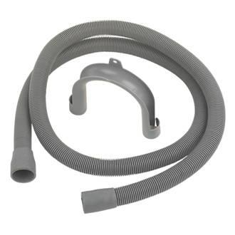 Universal 1.5m Washing Machine Dishwasher Waste Drain Hose 22mm & 29mm Ends